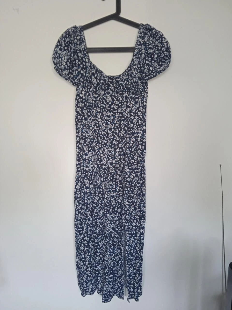 Robe longue bleu marine et blanche Jennyfer taille 36